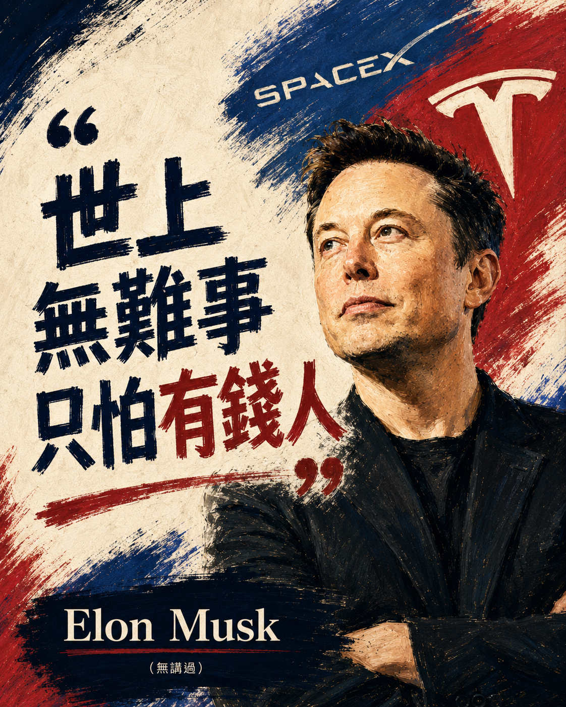 Elon Musk poster